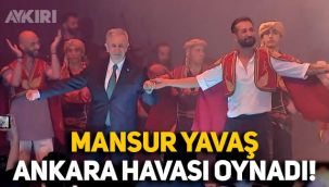 Mansur Yavaş ve Tan Taşçı karşılıklı Ankara havası oynadı
