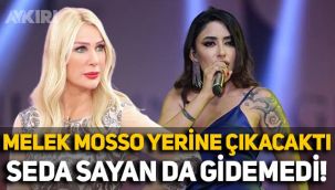 Melek Mosso yerine konser verecek olan Seda Sayan, hava muhalefeti nedeniyle Isparta'ya gidemedi