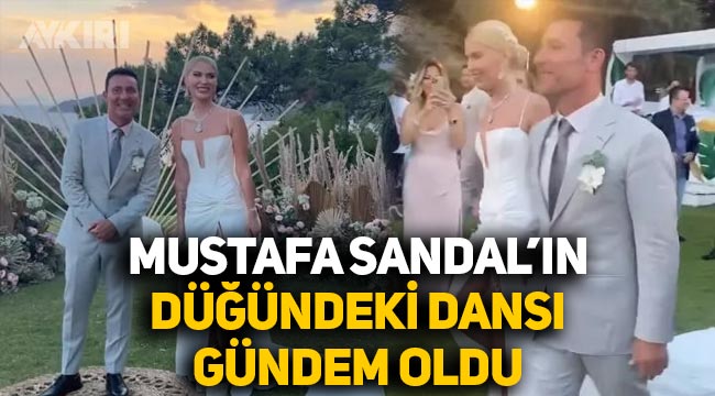Mustafa Sandal ve Melis Sütşurup evlendi, düğündeki dansı gündem oldu