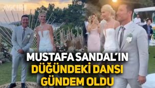 Mustafa Sandal ve Melis Sütşurup evlendi, düğündeki dansı gündem oldu