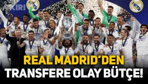 Şampiyon Real Madrid'den transfere sansasyonel bütçe!