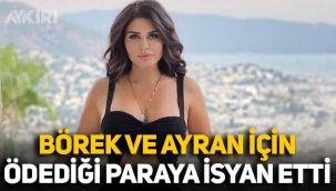 Şarkıcı Ebru Polat, börek ve ayran için ödediği paraya tepki gösterdi