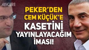 Sedat Peker'den Cem Küçük hakkında yeni iddialar, Kıbrıs tatilinde görüntüsü olduğunu ileri sürdü