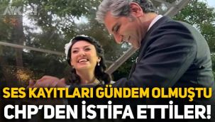 Ses kayıtlarıyla gündem olan Aykut Erdoğdu ve Tuba Torun CHP'den istifa etti