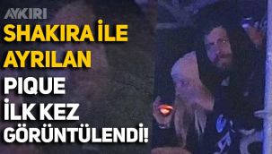 Shakira ile ayrılan Pique ilk kez görüntülendi: Gece kulübünde kadınla fotoğrafı ortaya çıktı