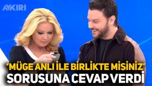 Sinan Akçıl suskunluğunu bozdu: 'Müge Anlı ile sevgili misiniz' sorusuna yanıt verdi