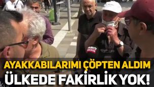 Sokak röportajına damga vurdu: