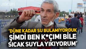 Sokak röportajında konuştu: