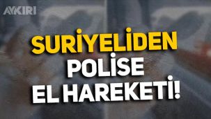 Konya'da tepki çeken görüntü: Suriyeli şahıs polise el hareketi çekti, o anları internette paylaştı