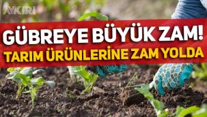 Tarım ürünlerine zam yolda! Gübre fiyatları ne kadar oldu...