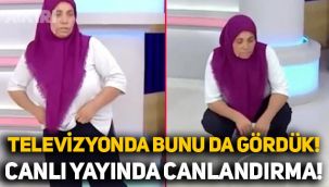 Televizyonda bu da yaşandı: Didem Arslan Yılmaz'ın programında izleyenleri şaşırtan canlandırma