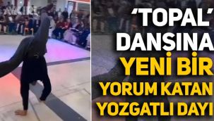 Topal oyun havasına yeni bir yorum katan Yozgatlı dayının düğündeki güldüren görüntüleri