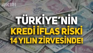 Türkiye'nin iflas riski 14 yılın zirvesinde! CDS 800 puanı aştı