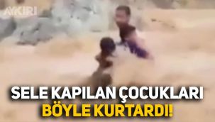 Umman'da bir fotoğrafçı, sele kapılan iki çocuğu kurtardı: Ödüllendirildi
