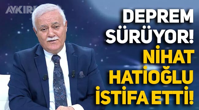 Yükseköğretimde deprem sürüyor: Nihat Hatipoğlu ve Fahri Kasırga istifa etti