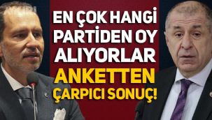 Zafer Partisi ve Yeniden Refah, en çok hangi partiden oy alıyor? Son anketten çarpıcı sonuç!