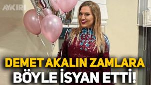 Zamlar Demet Akalın'ı isyan ettirdi, böyle tepki gösterdi