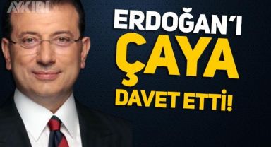 15 Temmuz anma törenine davet edilmeyen İBB Başkanı Ekrem İmamoğlu, Cumhurbaşkanı Erdoğan'ı çaya davet etti.