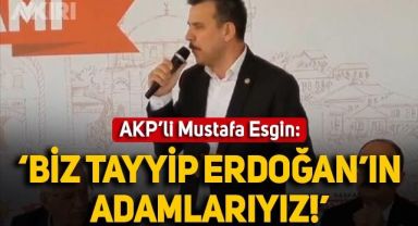 AKP milletvekili Mustafa Esgin: