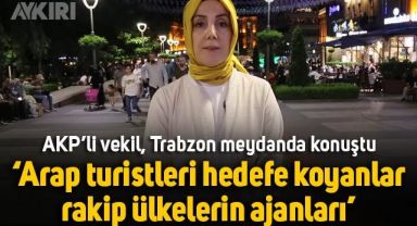 AKP Trabzon Milletvekili Bahar Ayvazoğlu: 