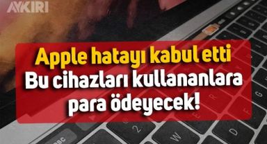 Apple hatayı kabul etti: Bu cihazı kullananlara para ödenecek!