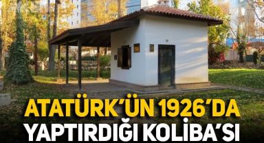 Atatürk'ün Ankara Söğütözü'nde yaptırdığı ve