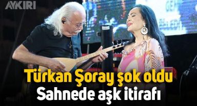 Cahit Berkay'ın sahnedeki itirafı Türkan Şoray'ı şaşırttı: