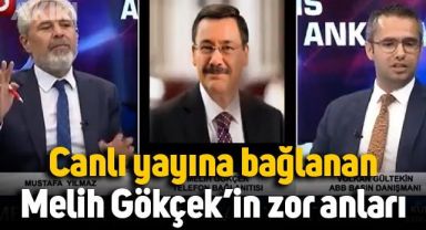 Canlı yayına bağlanan Melih Gökçek'in zor anları: ABB Basın Danışmanı Volkan Gültekin, böyle yanıt verdi