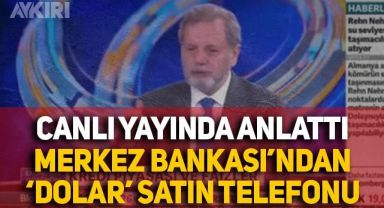 Canlı yayında anlattı: 