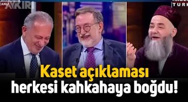 Cübbeli Ahmet'in kaset açıklaması Fatih Altaylı ve Murat Bardakçı'yı kahkahaya boğdu