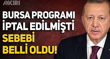 Erdoğan'ın Bursa programı neden iptal edildi? Nedeni belli oldu