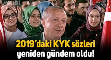 Erdoğan'ın KYK yanıtı yeniden gündemde: