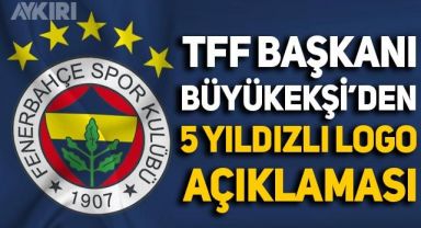 Fenerbahçe'nin 5 yıldızlı logo kullanması hakkında TFF Başkanı Mehmet Büyükekşi'den açıklama