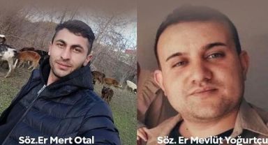 Fırat Kalkanı bölgesinde Mevlüt Yoğurtcu ve Mert Otal şehit oldu