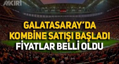 Galatasaray kombine bilet fiyatı kaç lira? Kombineler satışa çıktı, fiyatlar açıklandı