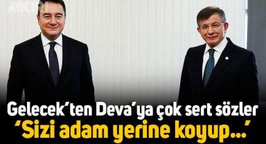 Gelecek Partisi'nden DEVA Partisi'ne çok sert sözler:
