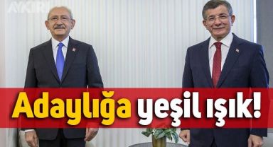 Gelecek Partisi'nden Kemal Kılıçdaroğlu'nun adaylığına yeşil ışık