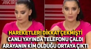 Hande Fırat'ın canlı yayındaki hareketlerinin sebebi belli oldu: Arayan kişinin kim olduğu ortaya çıktı
