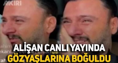 Instagram'da canlı yayına katılan Alişan, gözyaşlarına boğuldu