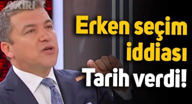 İsmail Küçükkaya erken seçim için tarih verdi