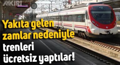 İspanya, akaryakıt fiyatlarına gelen zamlar nedeniyle trenleri ücretsiz yaptı