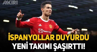 İspanyollar duyurdu: Cristiano Ronaldo'nun yeni takımı herkesi şaşırttı