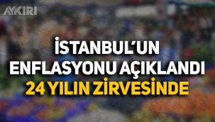 İstanbul'un Haziran ayı enflasyonu açıklandı: 3 haneli rakamlara yaklaştı!