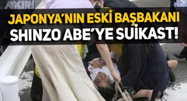 Japonya'nın eski başbakanı Abe'ye suikaste uğradı, hayatını kaybetti: Konuşma yaptığı sırada vurulduğu anların görüntüsü çıktı