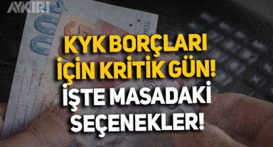 Kritik gün geldi! KYK kredi borçları silinecek mi? Masada 3 seçenek var: Kabine toplantısı sonrası açıklanacak