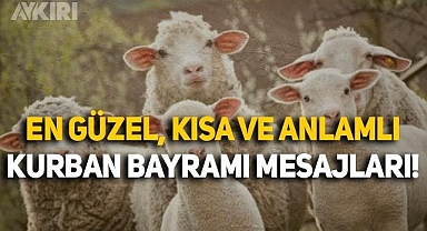 Kurban Bayramı mesajları! En güzel, kısa, uzun, anlamlı Kurban bayramı sözleri, bayramda paylaşılacak mesajlar
