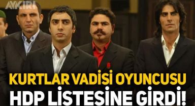 Kurtlar Vadisi'nde Eren Eylül karakterini canlandırmıştı: Kerem Fırtına HDP'nin listesine girdi