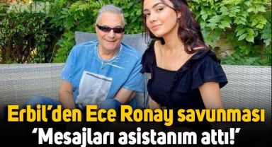 Mehmet Ali Erbil: Ece Ronay'a mesajları ben değil asistanım attı