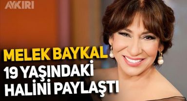 Melek Baykal, 48 yıl önceki halini paylaştı: