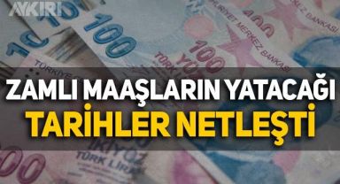 Memur ve emeklilerin zamlı maaşlarının yatacağı tarih belli oldu